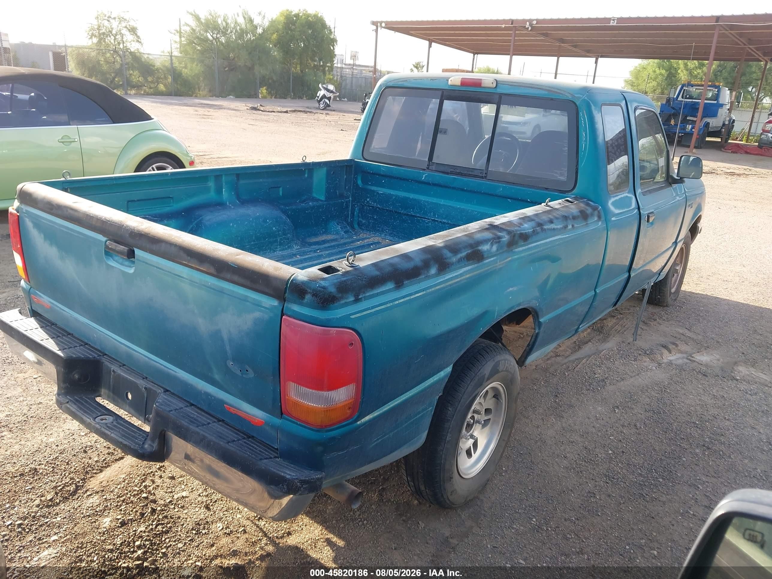 1993 Ford Ranger Super Cab Зеленый vin: 1FTCR14U3PPA16488