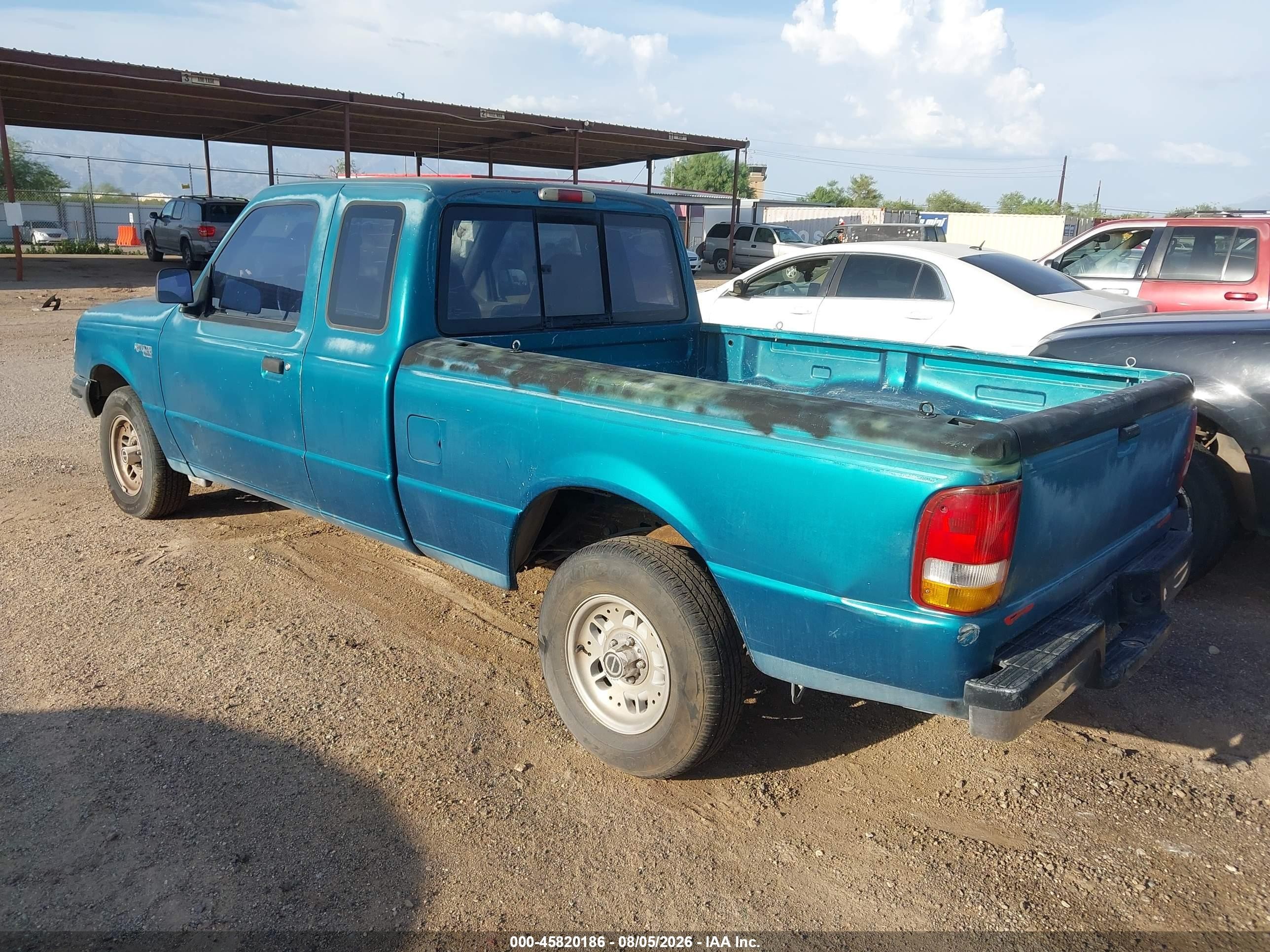 1993 Ford Ranger Super Cab Зеленый vin: 1FTCR14U3PPA16488