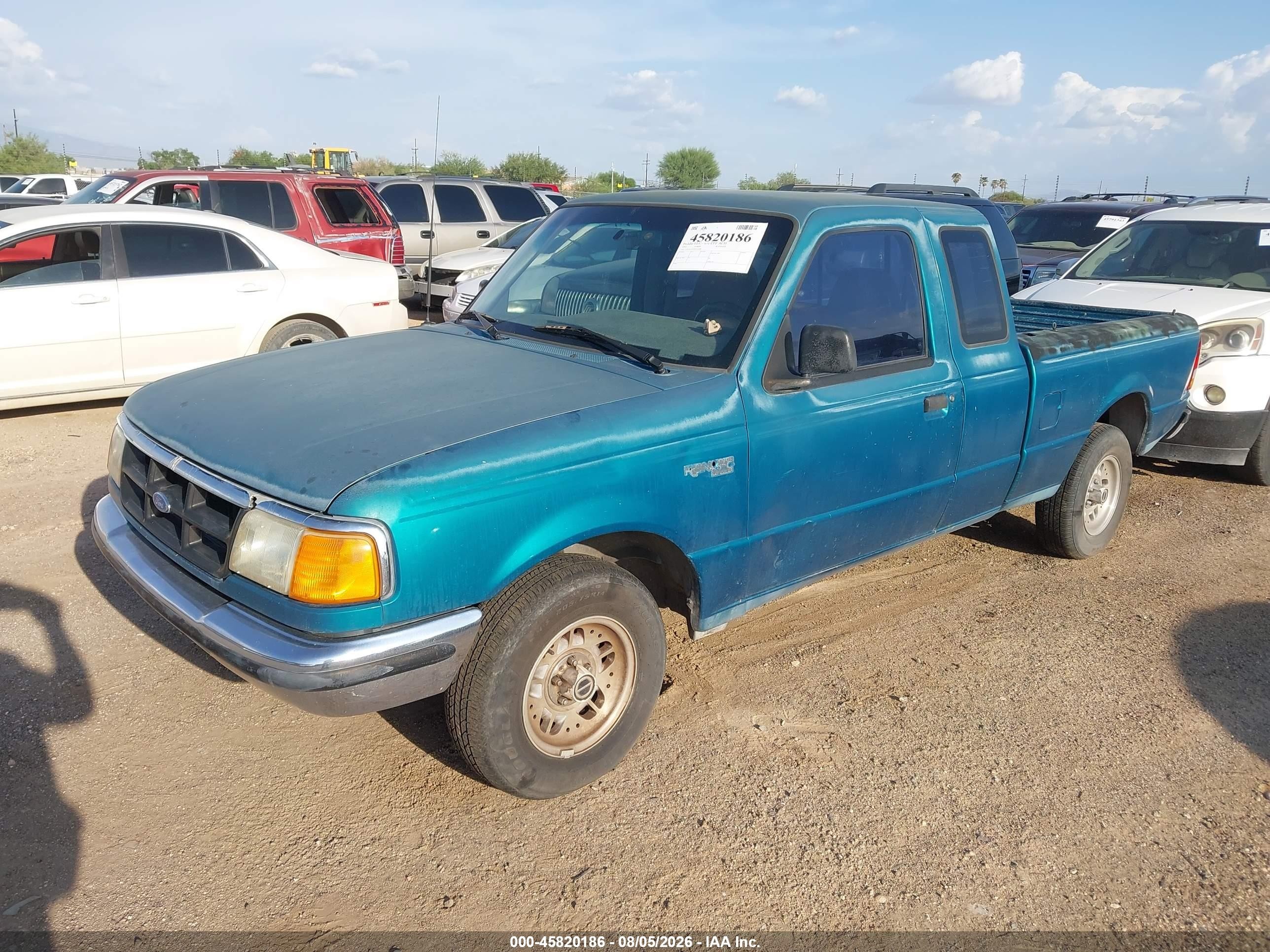 1993 Ford Ranger Super Cab Зеленый vin: 1FTCR14U3PPA16488