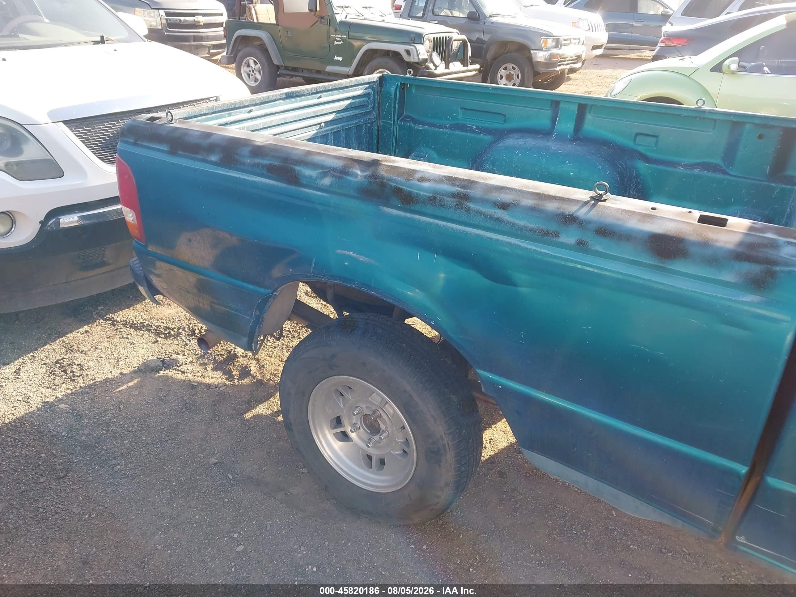 1993 Ford Ranger Super Cab Зеленый vin: 1FTCR14U3PPA16488