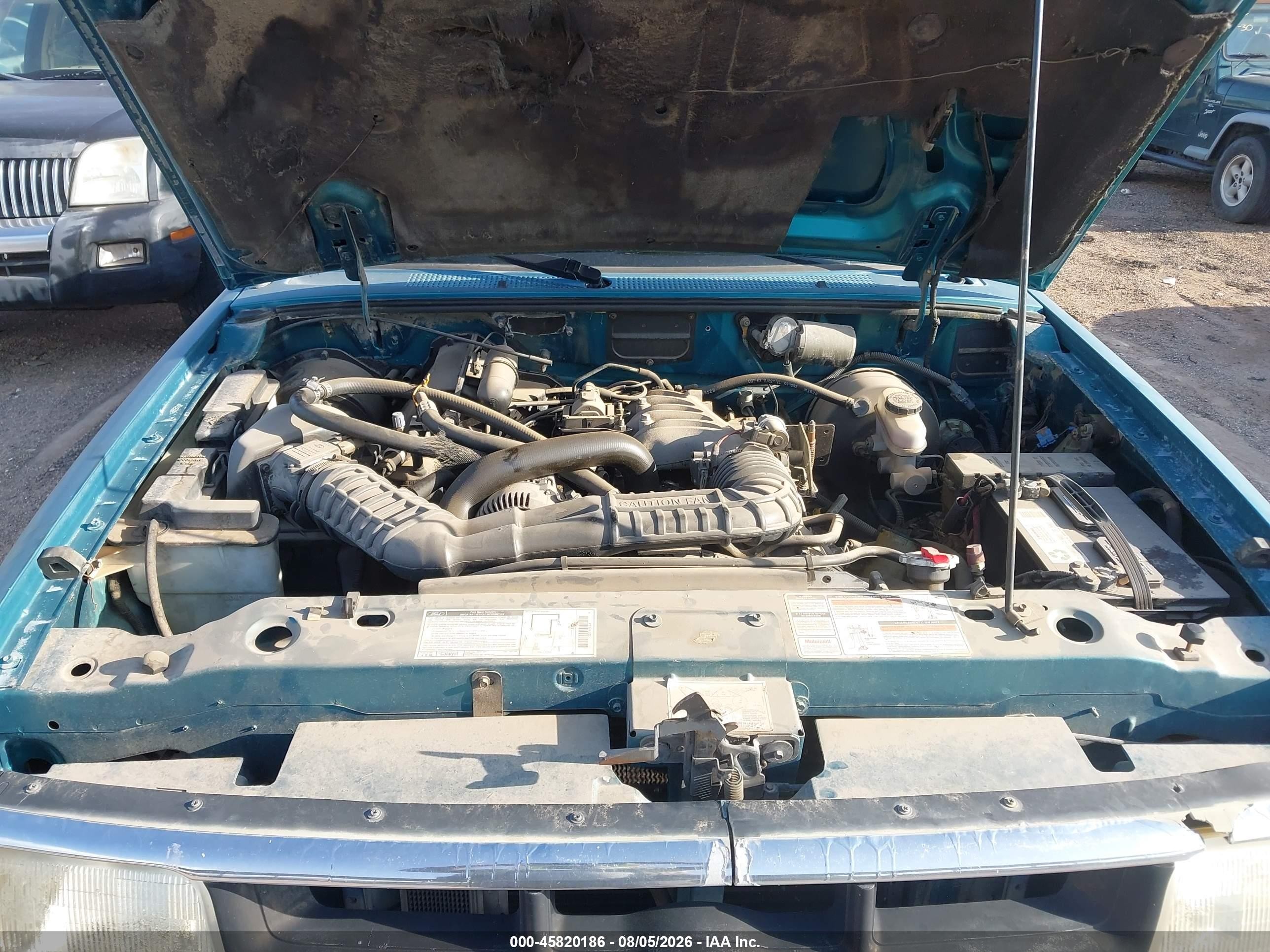 1993 Ford Ranger Super Cab Зеленый vin: 1FTCR14U3PPA16488