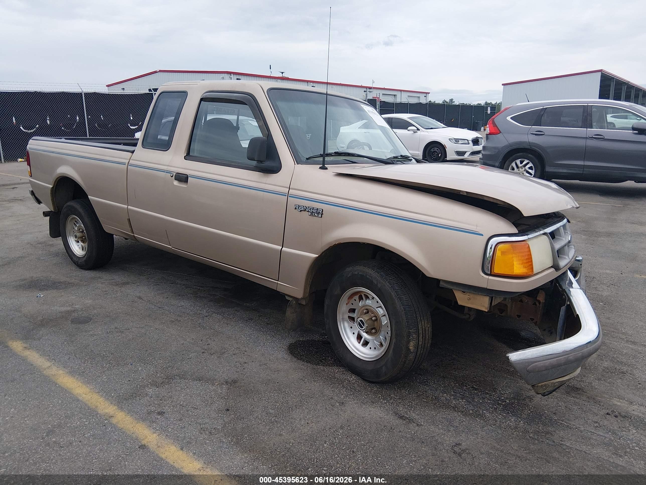 1994 Ford Ranger Super Cab Бежевый vin: 1FTCR14U3RTB11952