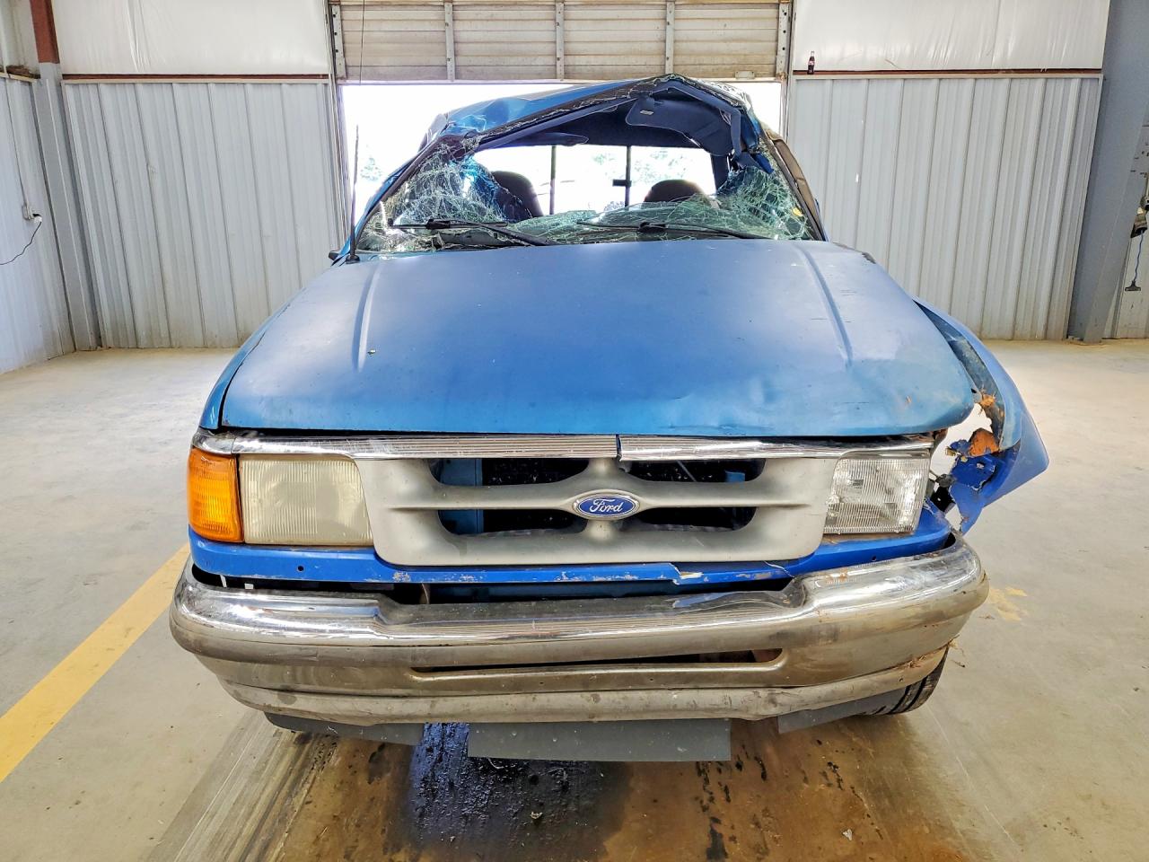 1995 Ford Ranger Super Cab Blue vin: 1FTCR14U3STA55579