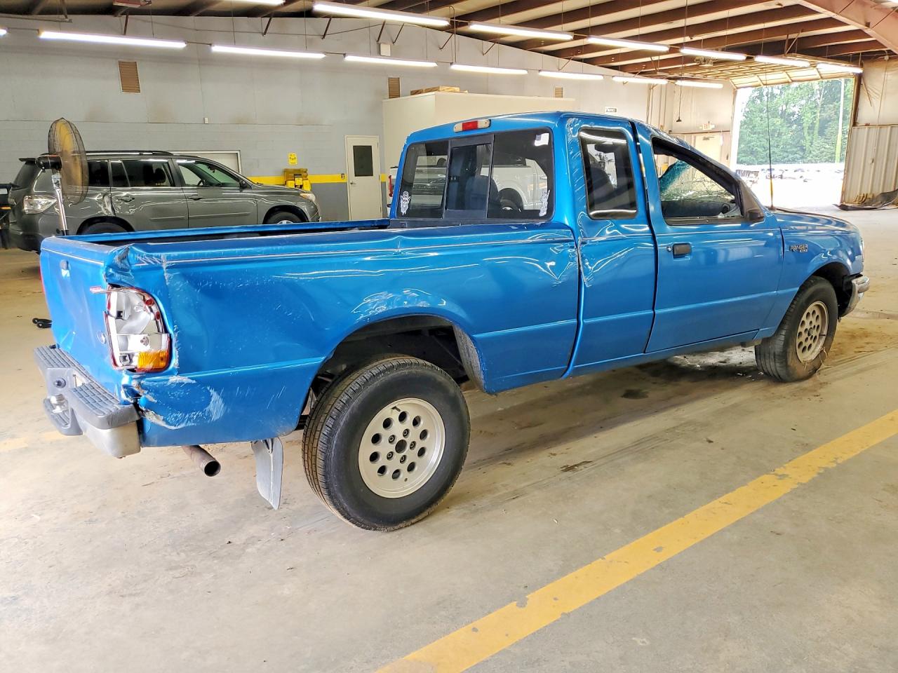 1995 Ford Ranger Super Cab Blue vin: 1FTCR14U3STA55579