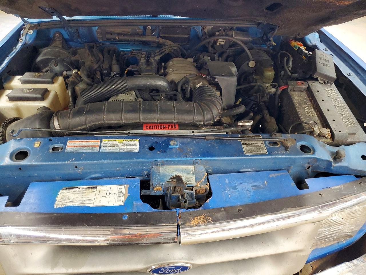 1995 Ford Ranger Super Cab Blue vin: 1FTCR14U3STA55579