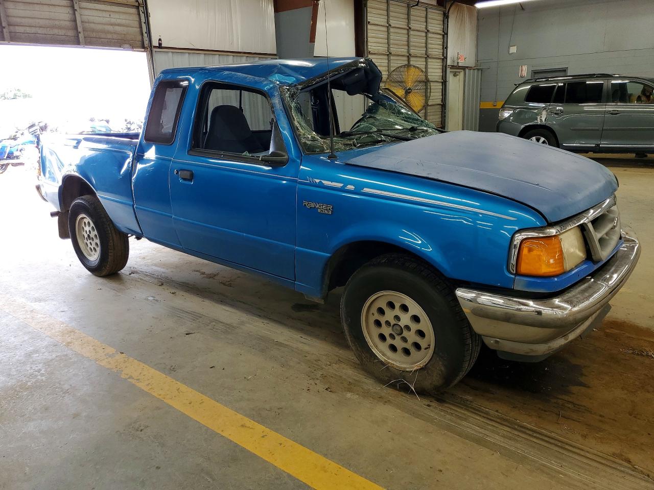1995 Ford Ranger Super Cab Blue vin: 1FTCR14U3STA55579