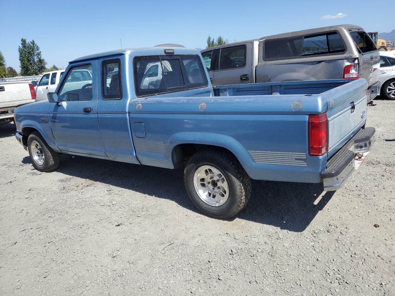 1991 Ford Ranger Super Cab Blue vin: 1FTCR14U4MPA87016