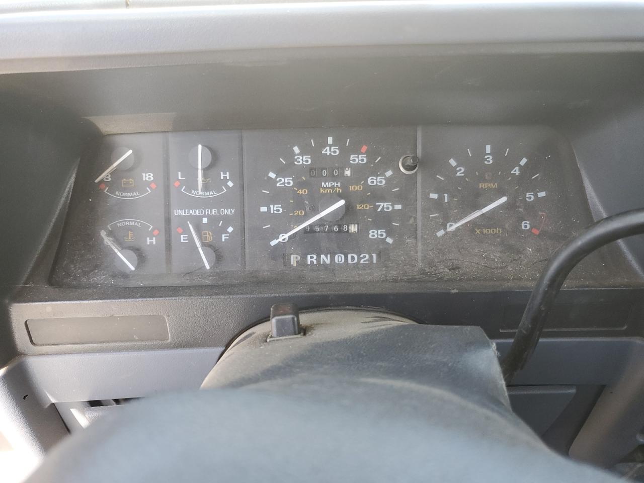 1991 Ford Ranger Super Cab Blue vin: 1FTCR14U4MPA87016