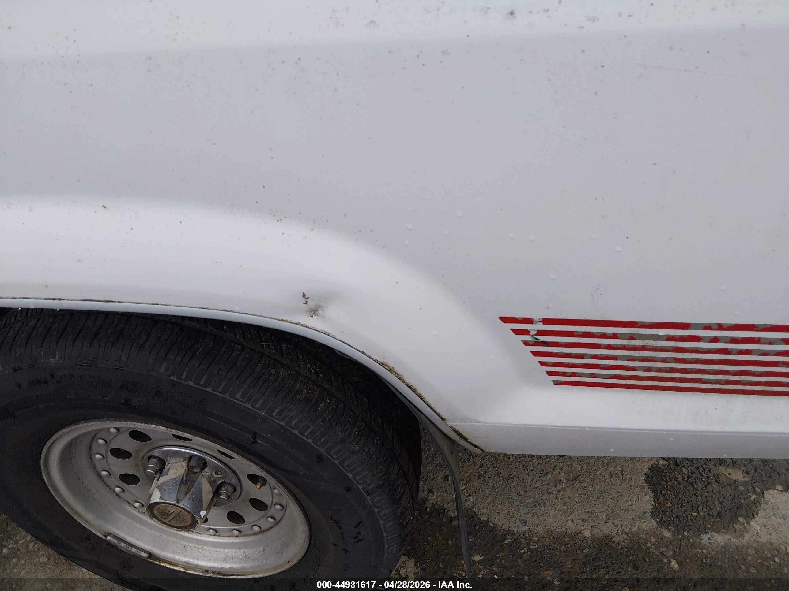 1992 Ford Ranger Super Cab White vin: 1FTCR14U4NTA17749