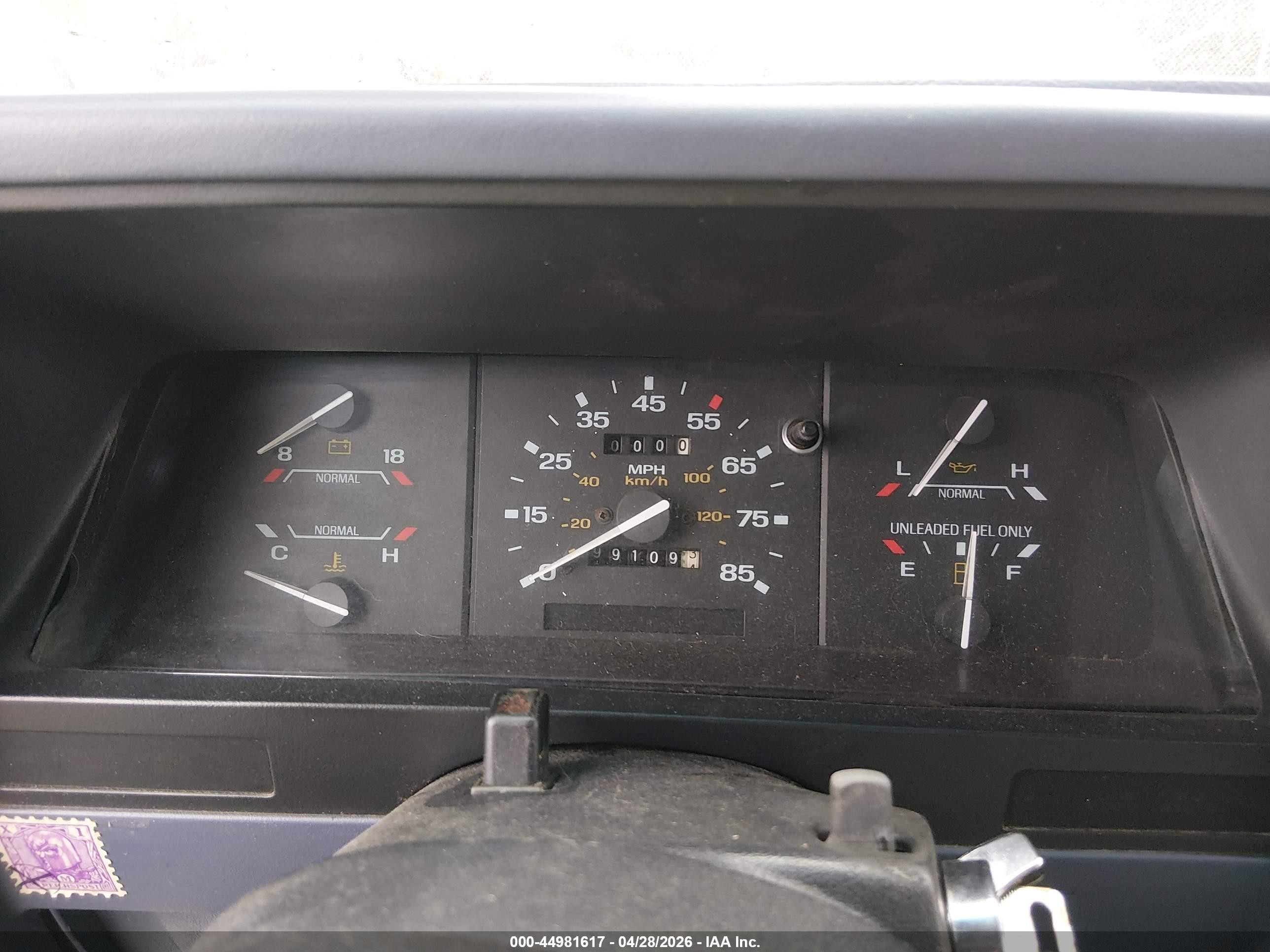 1992 Ford Ranger Super Cab White vin: 1FTCR14U4NTA17749