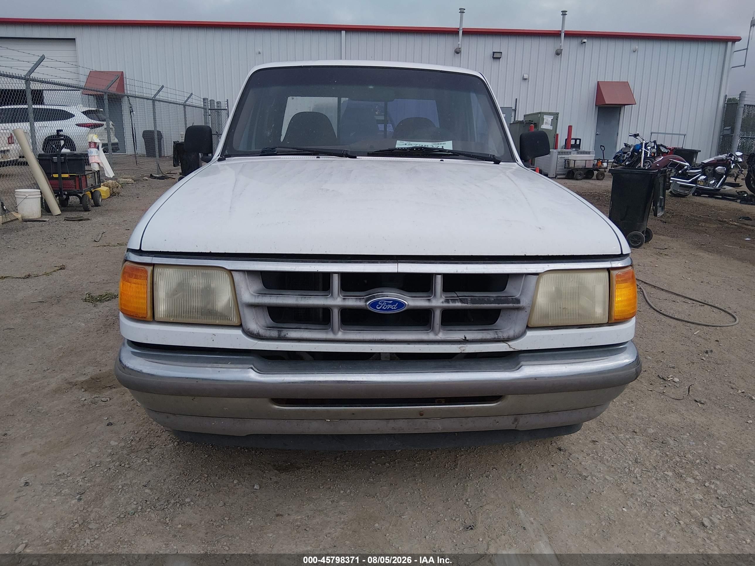 1993 Ford Ranger Super Cab White vin: 1FTCR14U4PPA14698
