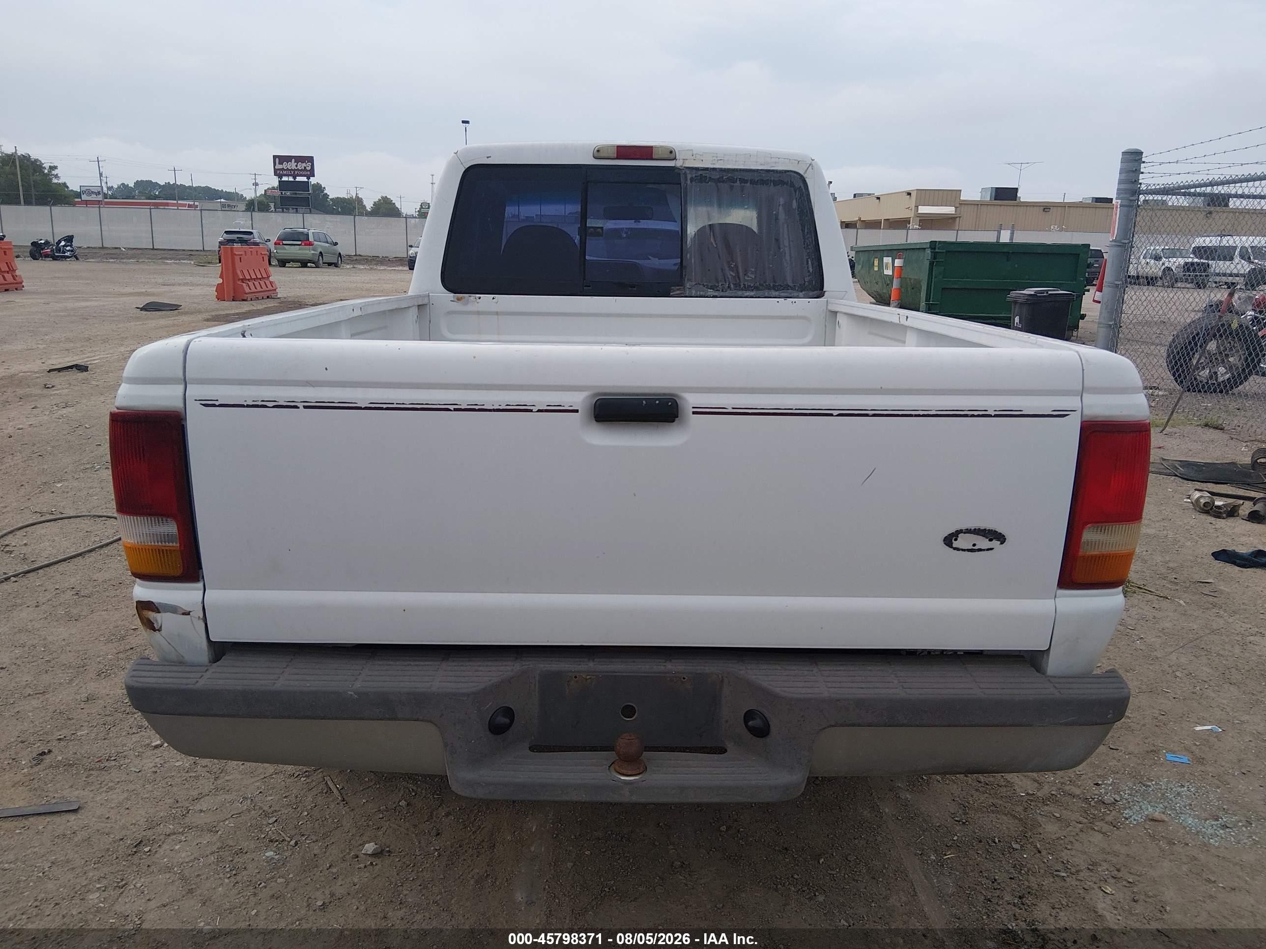 1993 Ford Ranger Super Cab White vin: 1FTCR14U4PPA14698
