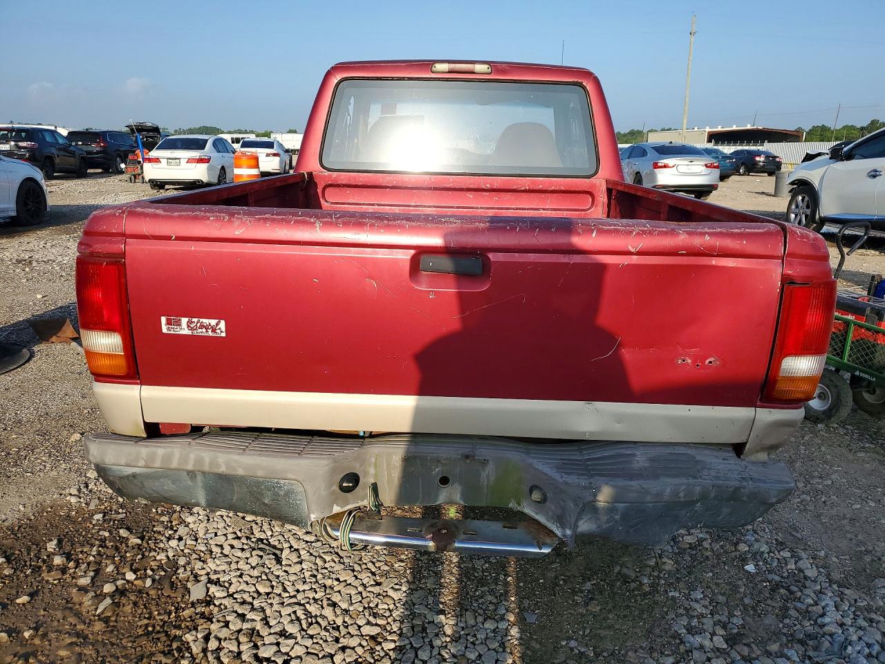 1994 Ford Ranger Super Cab Red vin: 1FTCR14U4RPB74826
