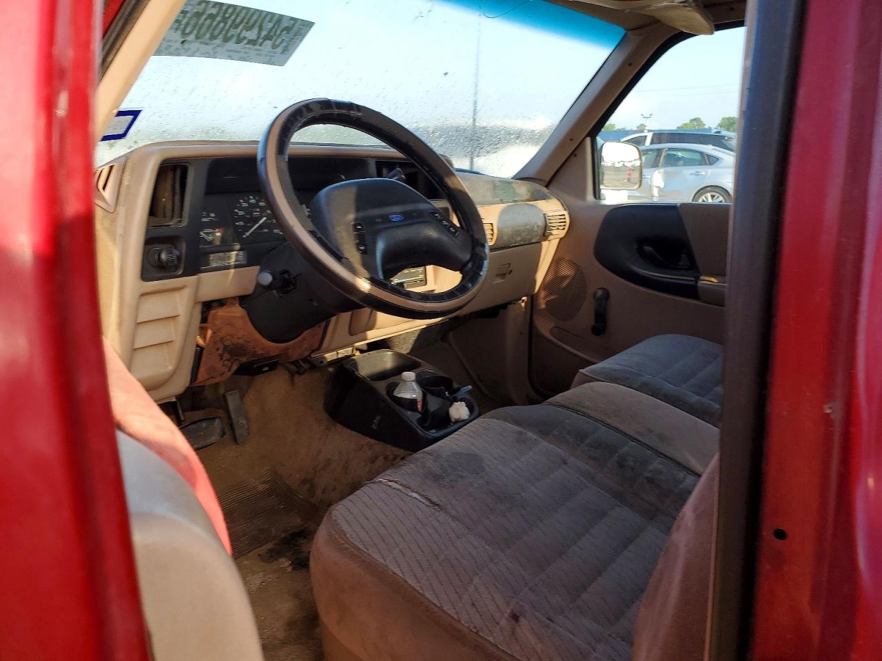 1994 Ford Ranger Super Cab Red vin: 1FTCR14U4RPB74826