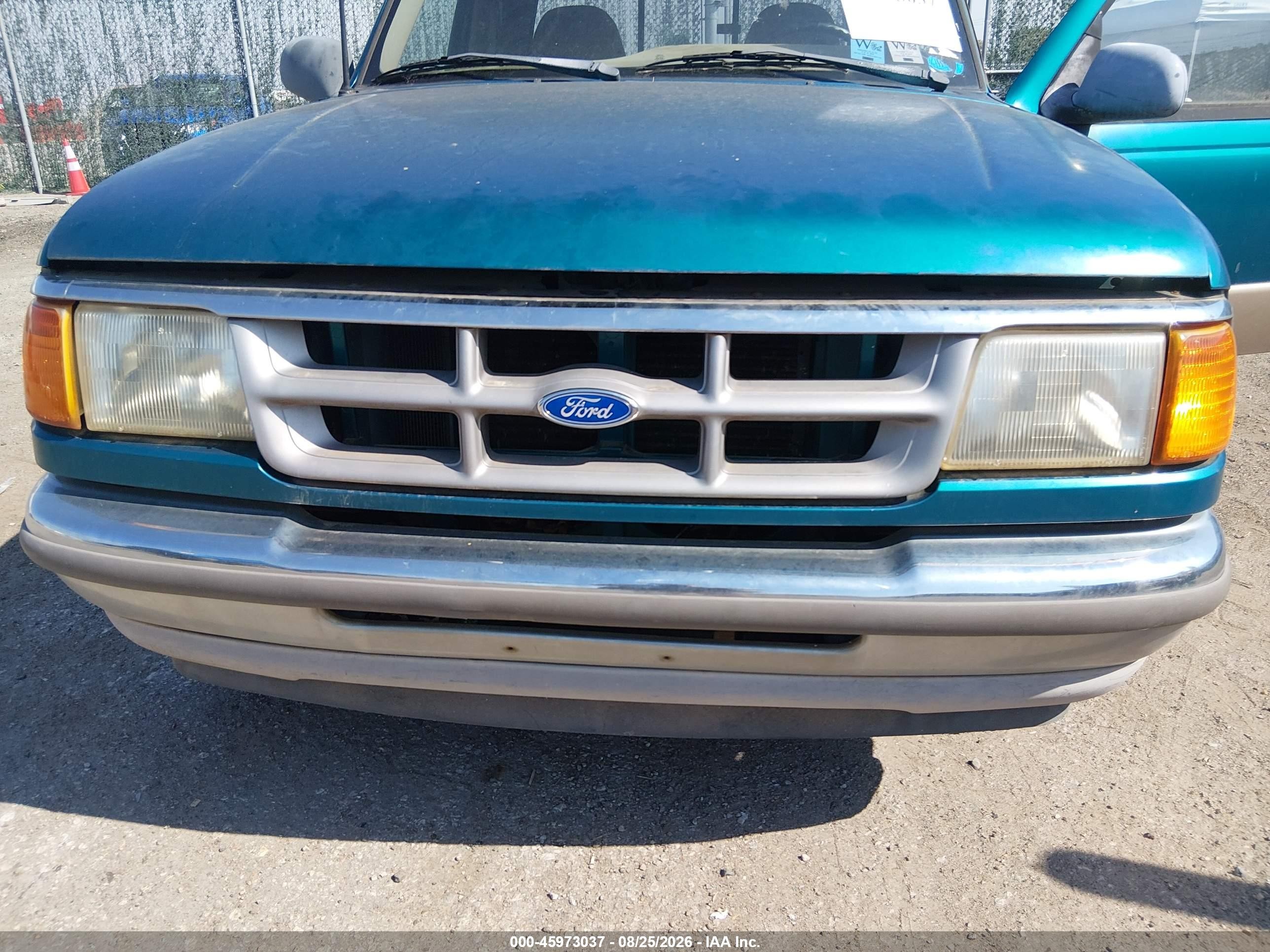 1993 Ford Ranger Super Cab Green vin: 1FTCR14U5PPA43546