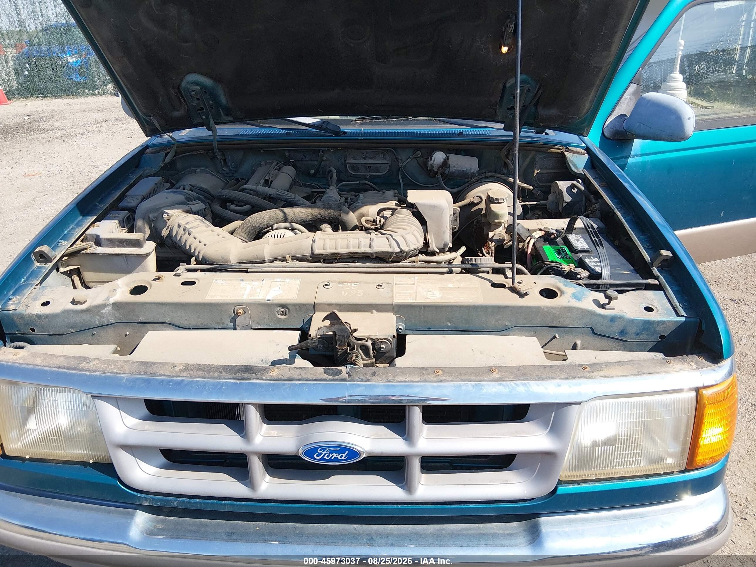 1993 Ford Ranger Super Cab Green vin: 1FTCR14U5PPA43546