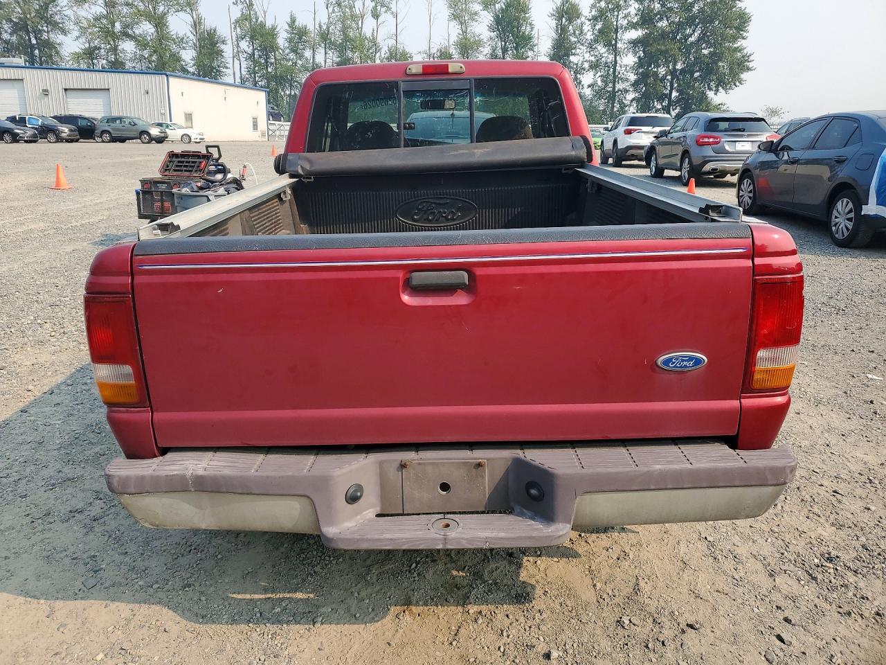 1995 Ford Ranger Super Cab Красный vin: 1FTCR14U5SPA15187