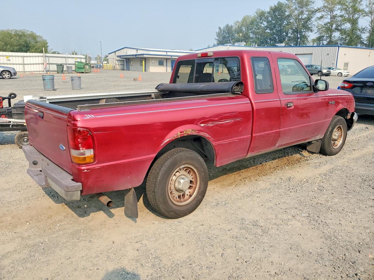 1995 Ford Ranger Super Cab Красный vin: 1FTCR14U5SPA15187