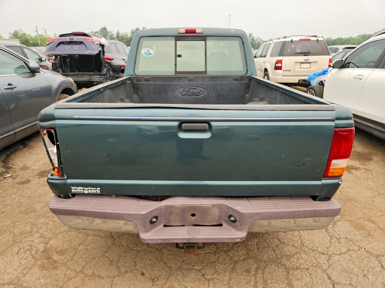1996 Ford Ranger Super Cab Green vin: 1FTCR14U5TTA60526