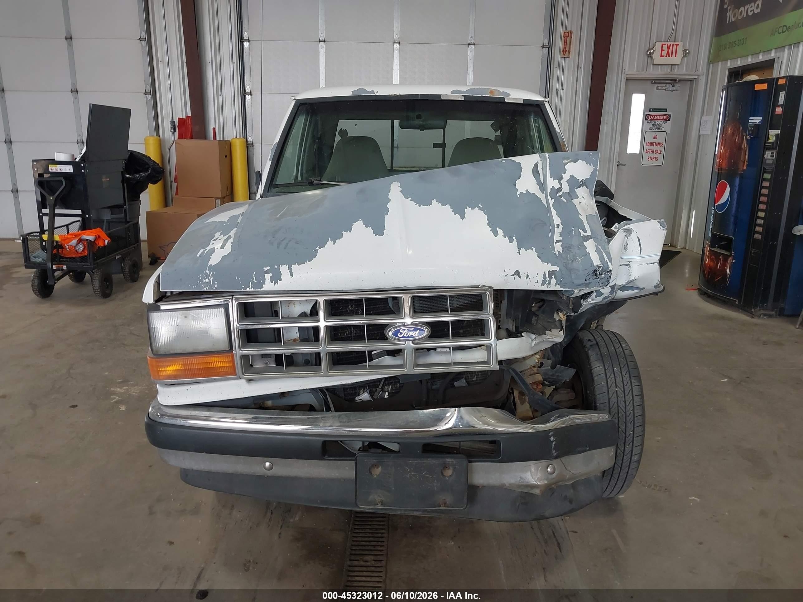 1991 Ford Ranger Super Cab White vin: 1FTCR14U6MPA20420