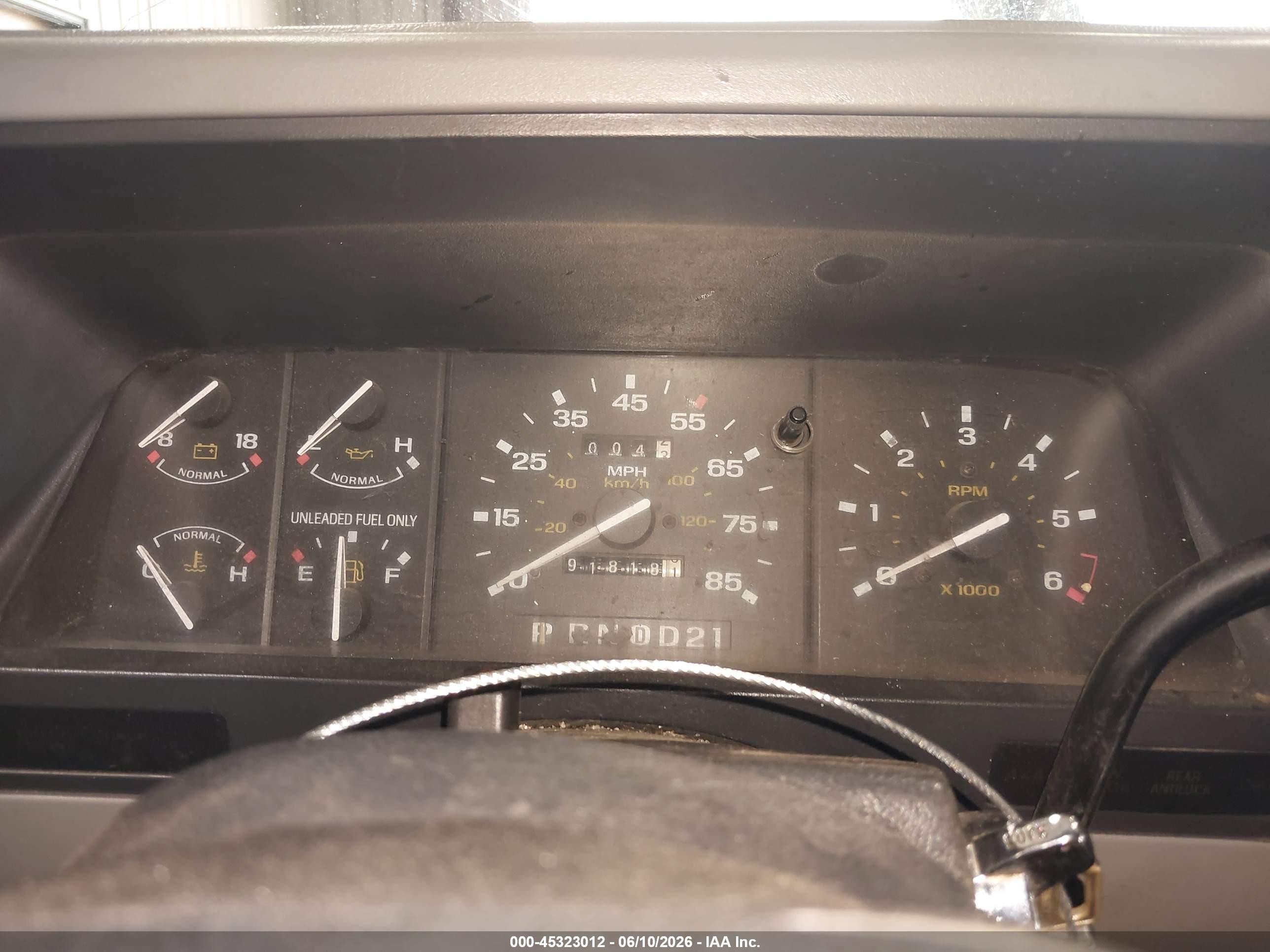 1991 Ford Ranger Super Cab White vin: 1FTCR14U6MPA20420