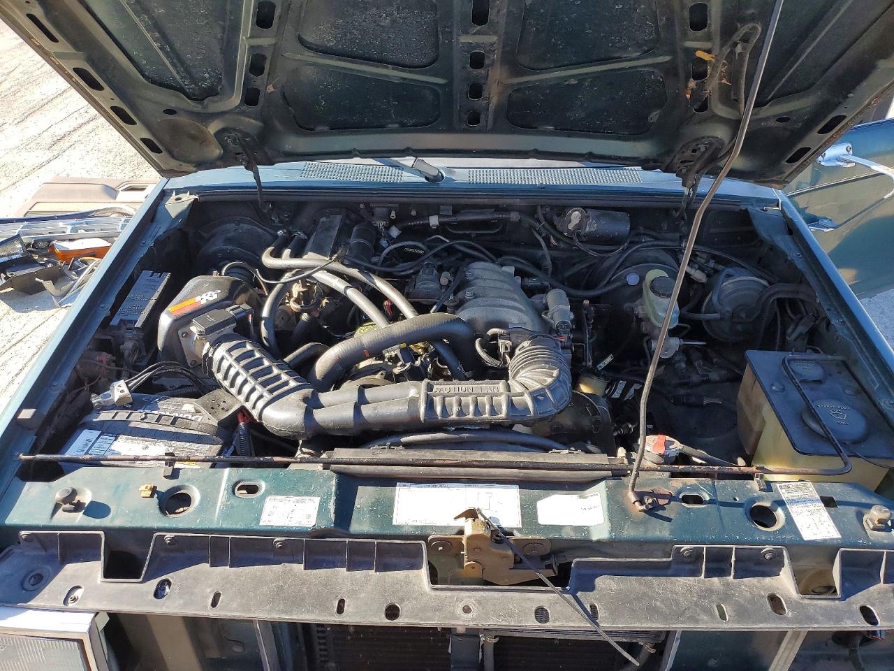 1991 Ford Ranger Super Cab Green vin: 1FTCR14U7MPB19571