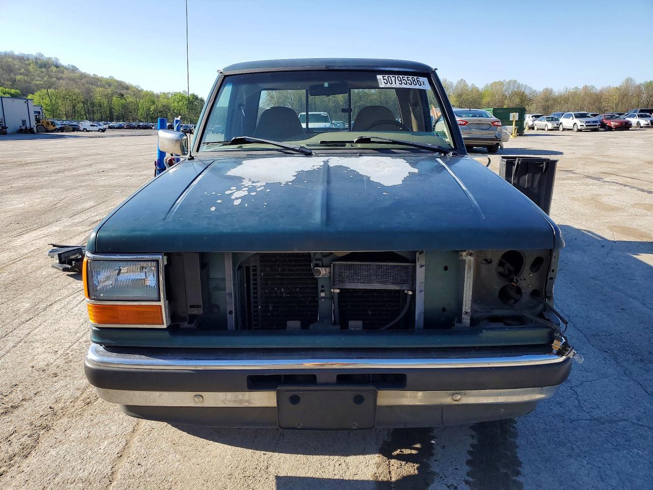 1991 Ford Ranger Super Cab Green vin: 1FTCR14U7MPB19571
