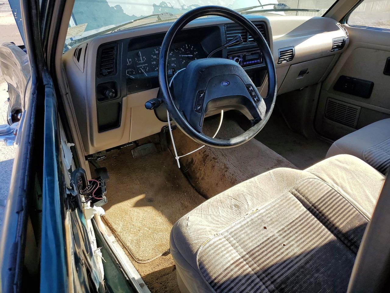 1991 Ford Ranger Super Cab Green vin: 1FTCR14U7MPB19571