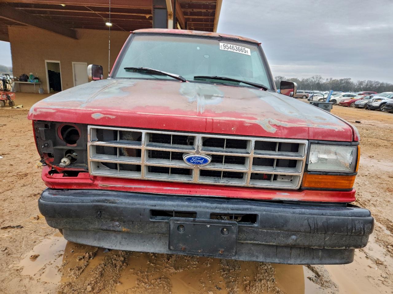 1991 Ford Ranger Super Cab Red vin: 1FTCR14U7MTA39601