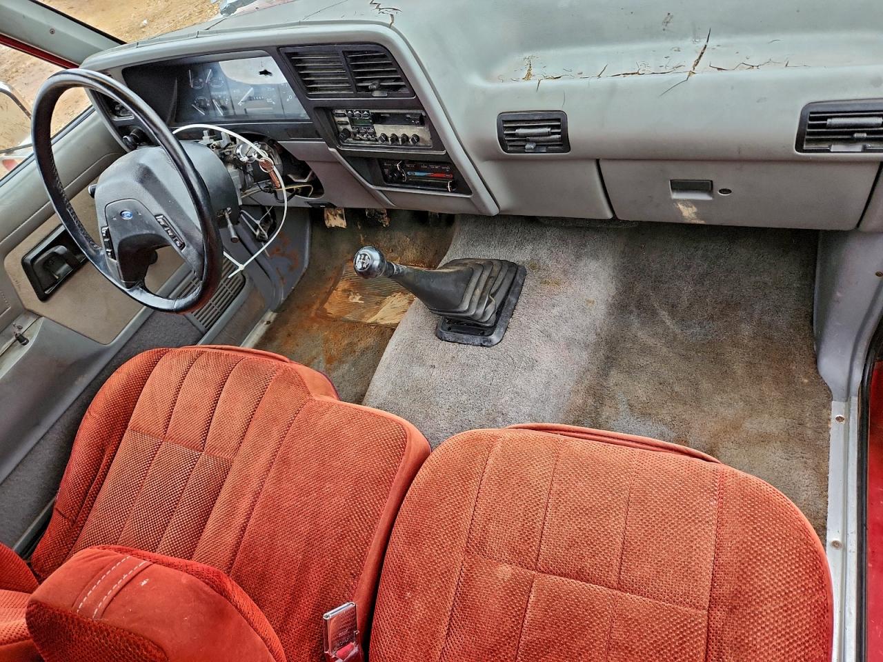 1991 Ford Ranger Super Cab Red vin: 1FTCR14U7MTA39601