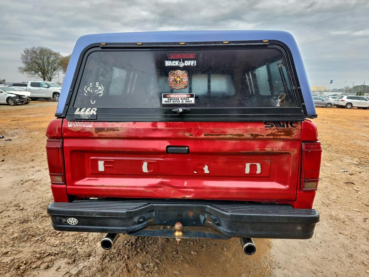 1991 Ford Ranger Super Cab Red vin: 1FTCR14U7MTA39601