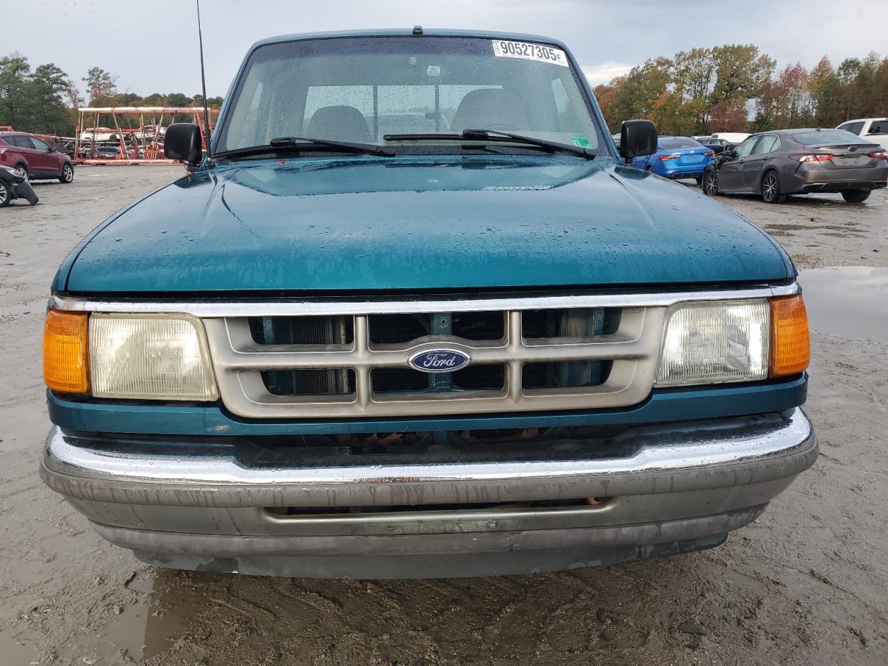 1994 Ford Ranger Super Cab Green vin: 1FTCR14U7RTA97750