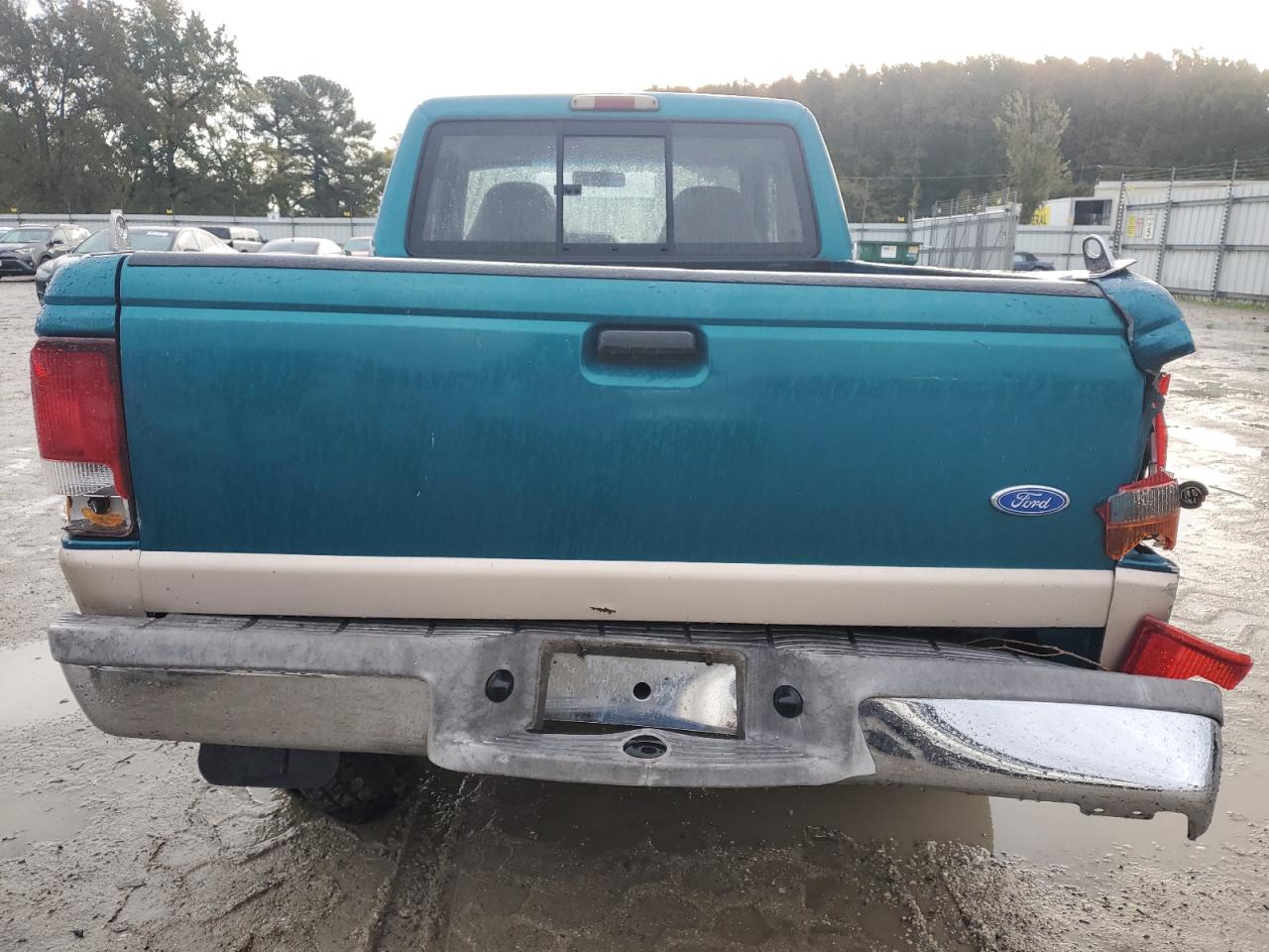 1994 Ford Ranger Super Cab Green vin: 1FTCR14U7RTA97750