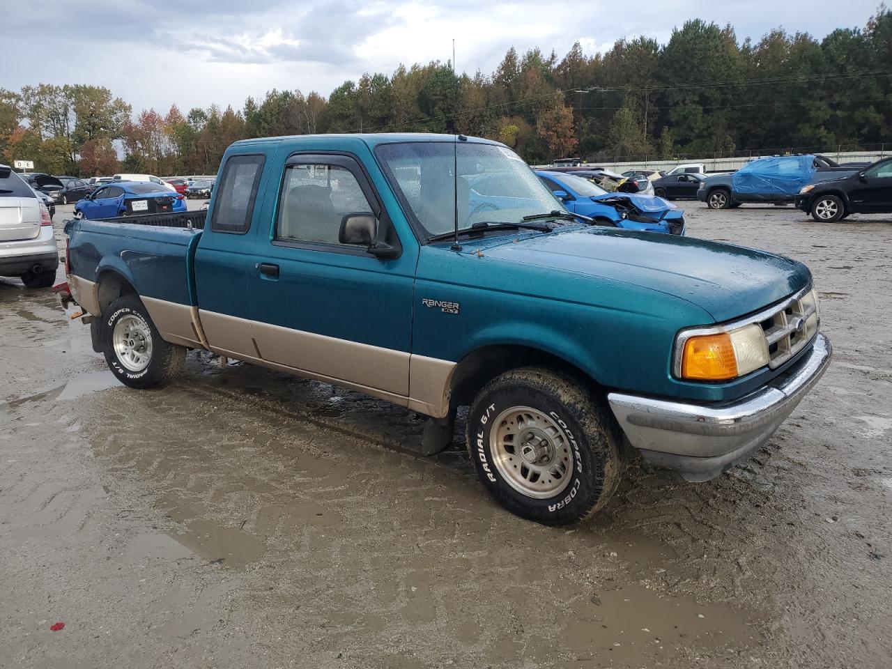1994 Ford Ranger Super Cab Green vin: 1FTCR14U7RTA97750
