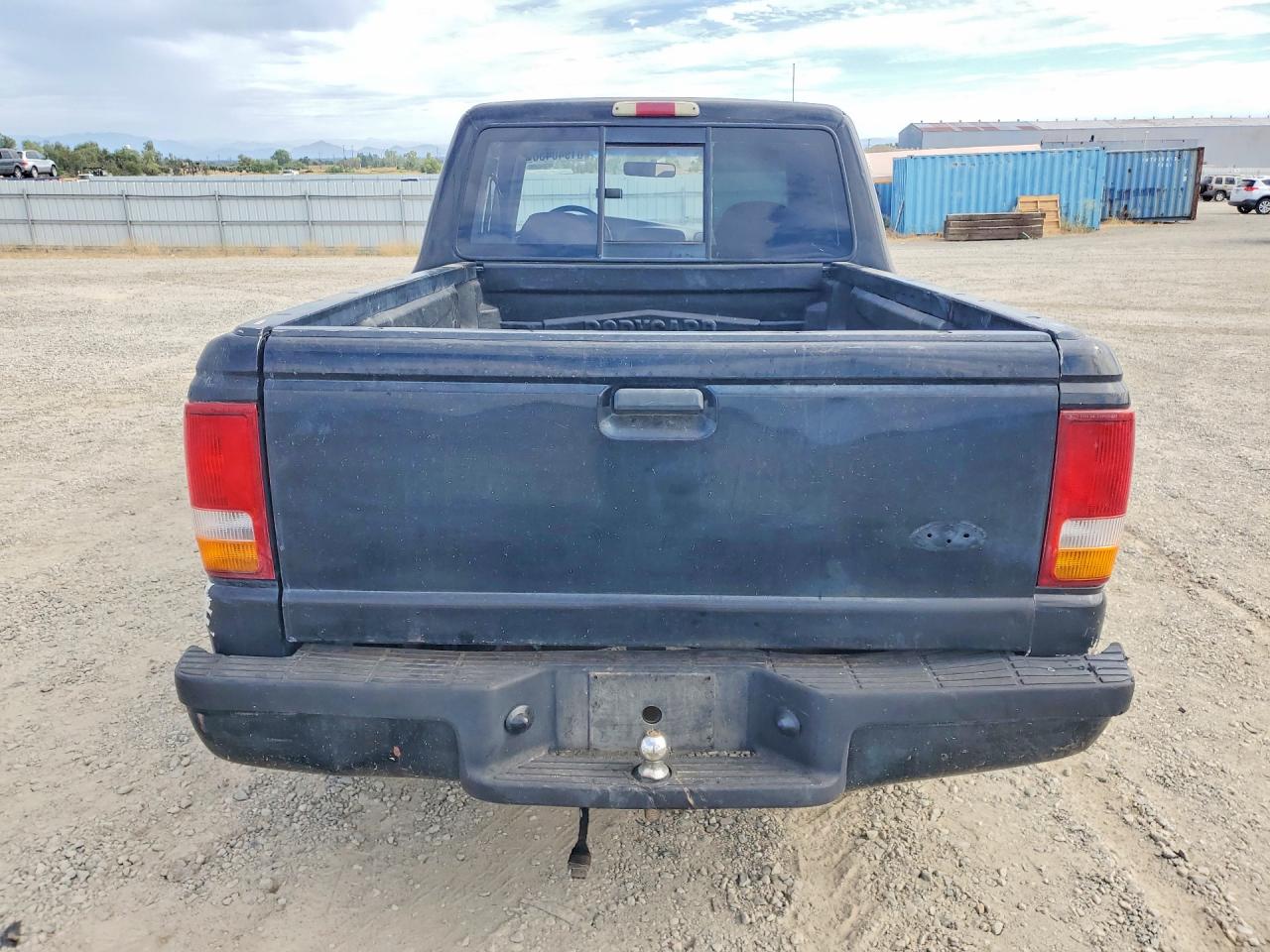 1996 Ford Ranger Super Cab Black vin: 1FTCR14U7TPA07593