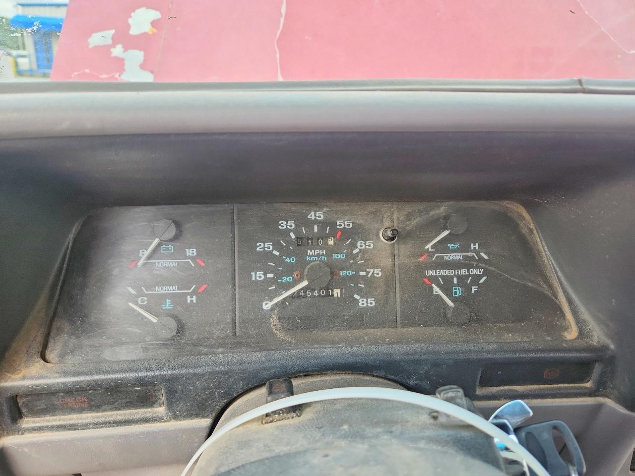 1994 Ford Ranger Super Cab Red vin: 1FTCR14U8RPB05914