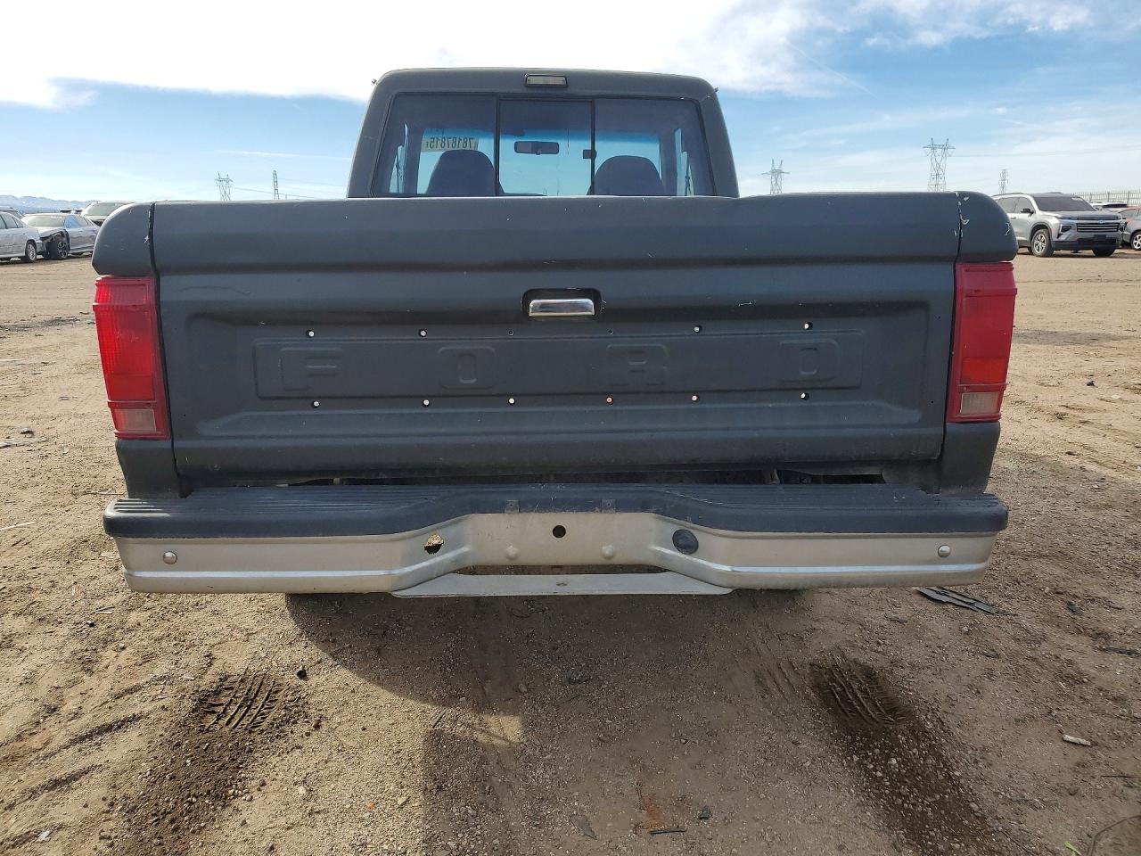 1991 Ford Ranger Super Cab Black vin: 1FTCR14U9MPA11355