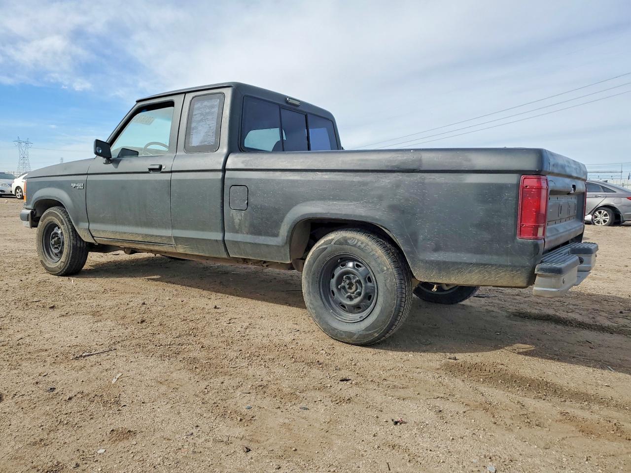 1991 Ford Ranger Super Cab Black vin: 1FTCR14U9MPA11355