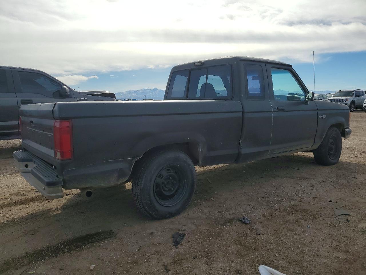 1991 Ford Ranger Super Cab Black vin: 1FTCR14U9MPA11355