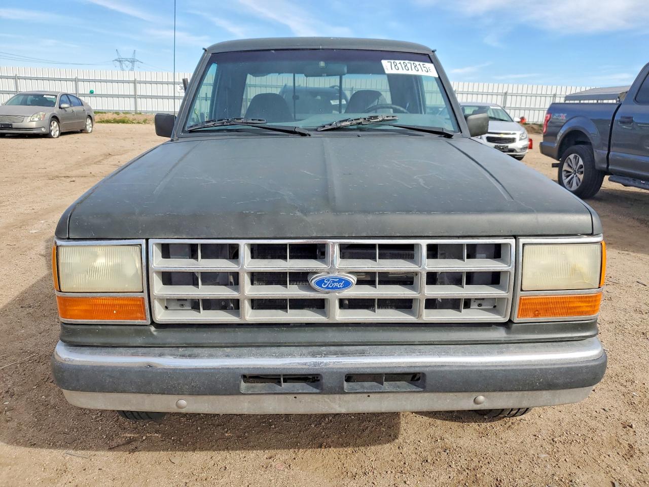 1991 Ford Ranger Super Cab Black vin: 1FTCR14U9MPA11355