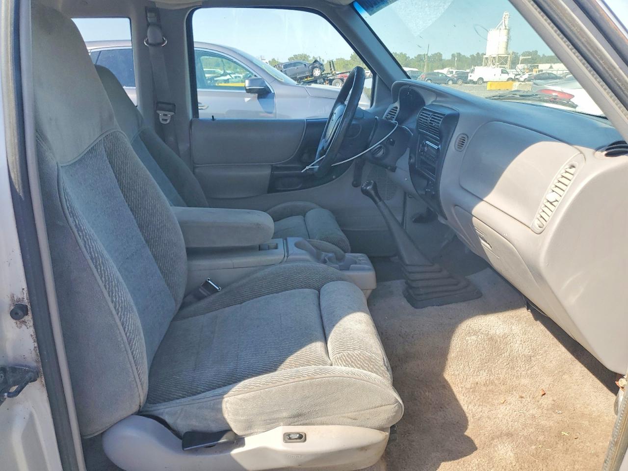 1995 Ford Ranger Super Cab Silver vin: 1FTCR14U9SPA25897