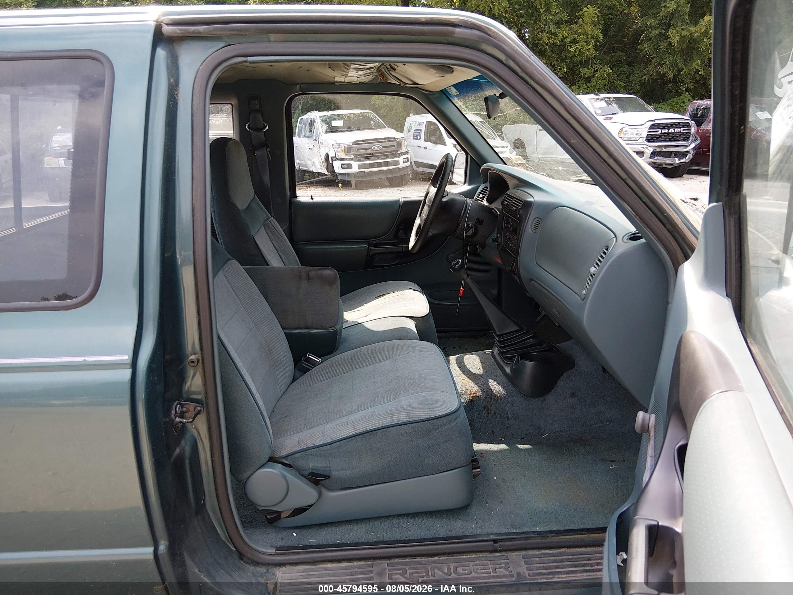 1995 Ford Ranger Super Cab Green vin: 1FTCR14U9SPA78020