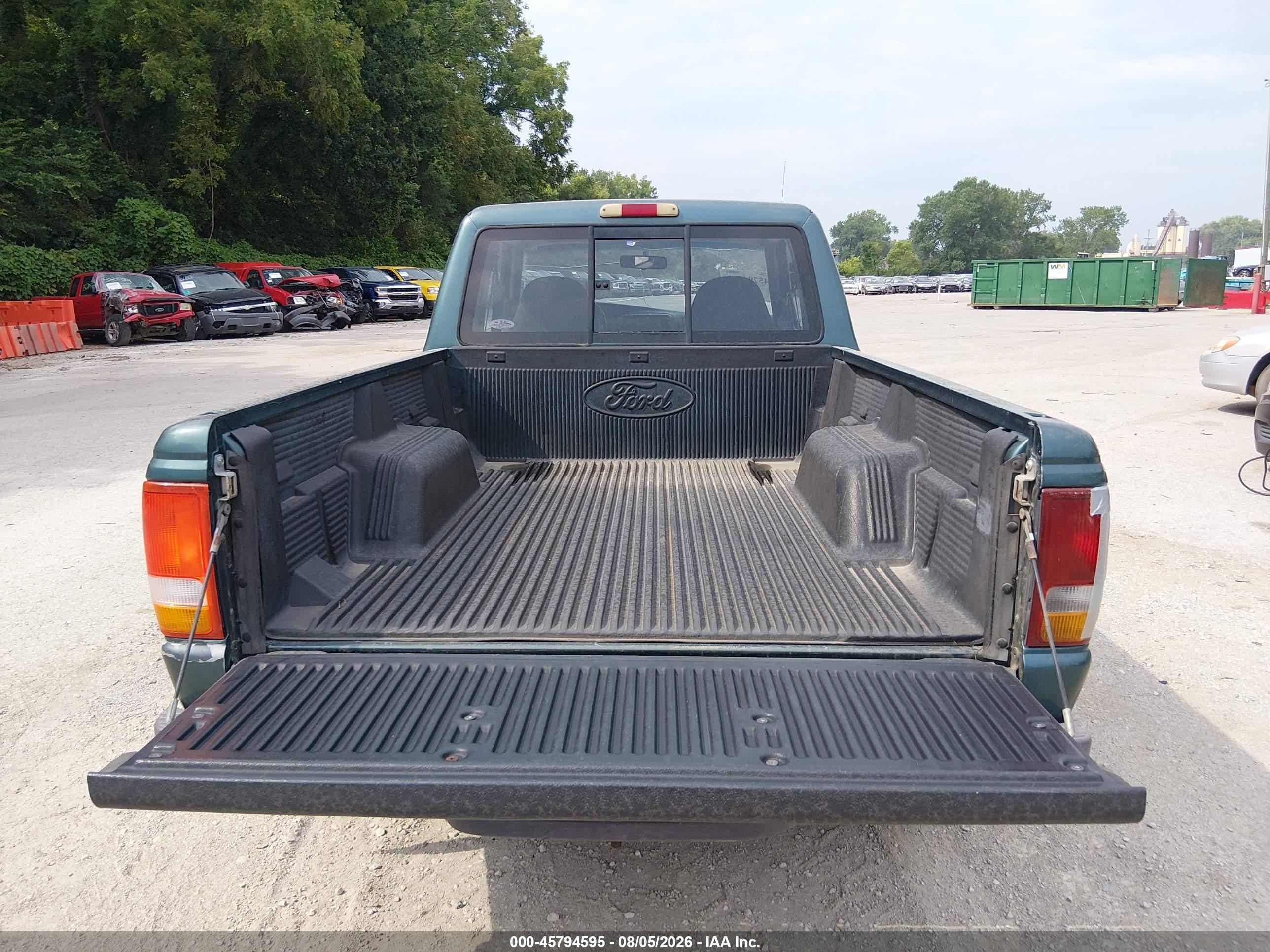 1995 Ford Ranger Super Cab Green vin: 1FTCR14U9SPA78020