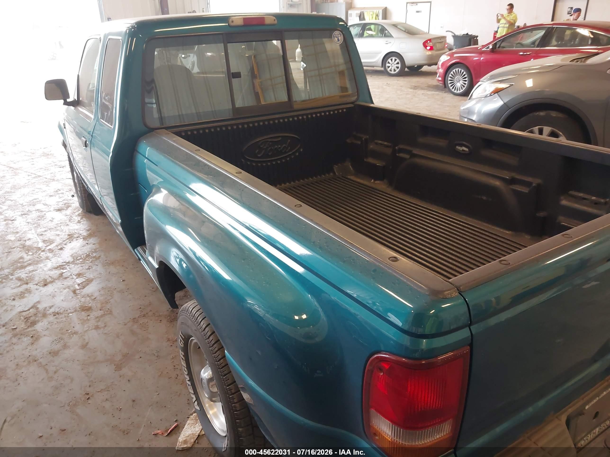 1997 Ford Ranger Splash/xl/xlt Green vin: 1FTCR14U9VPB48197
