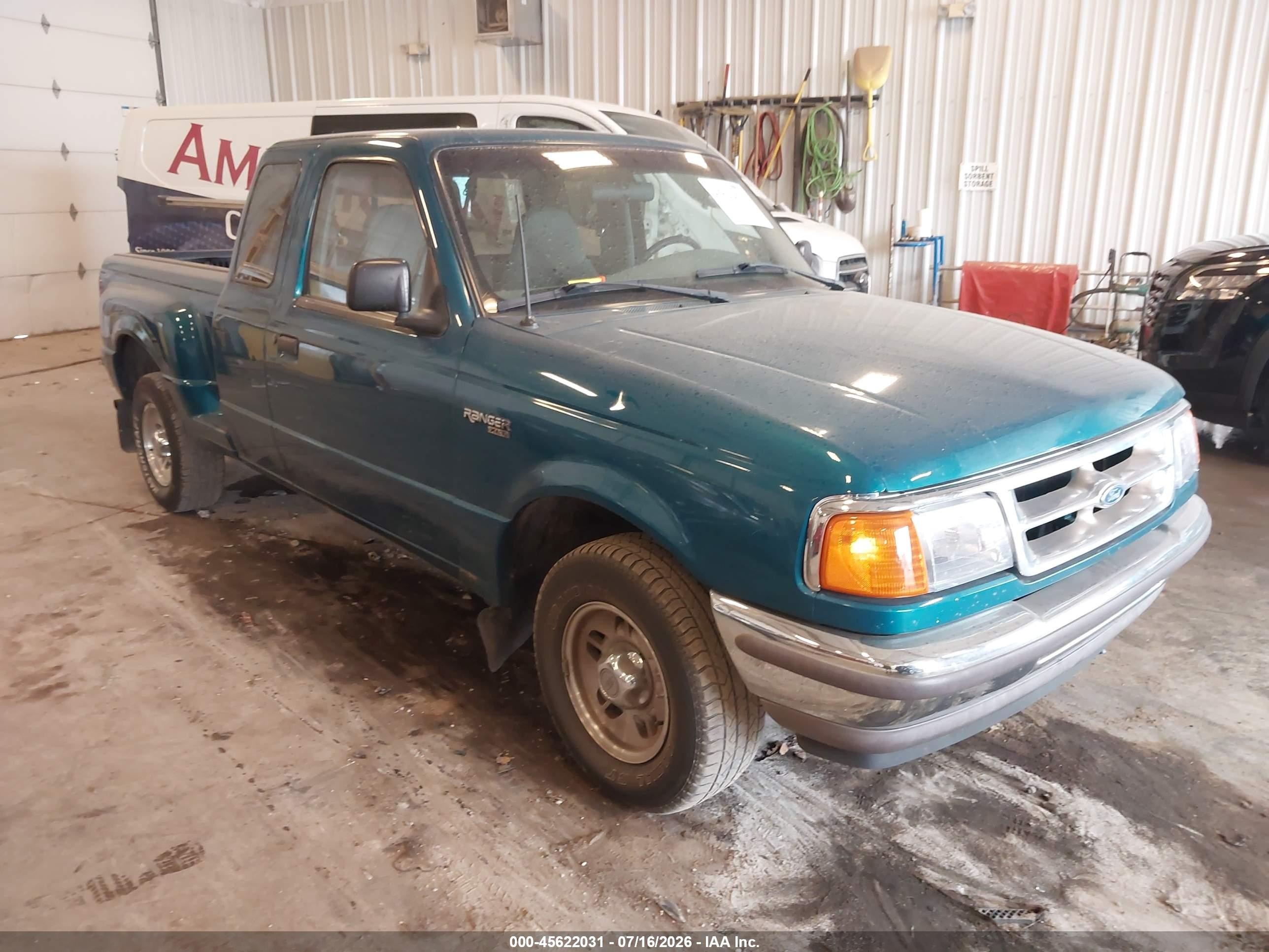 1997 Ford Ranger Splash/xl/xlt Green vin: 1FTCR14U9VPB48197