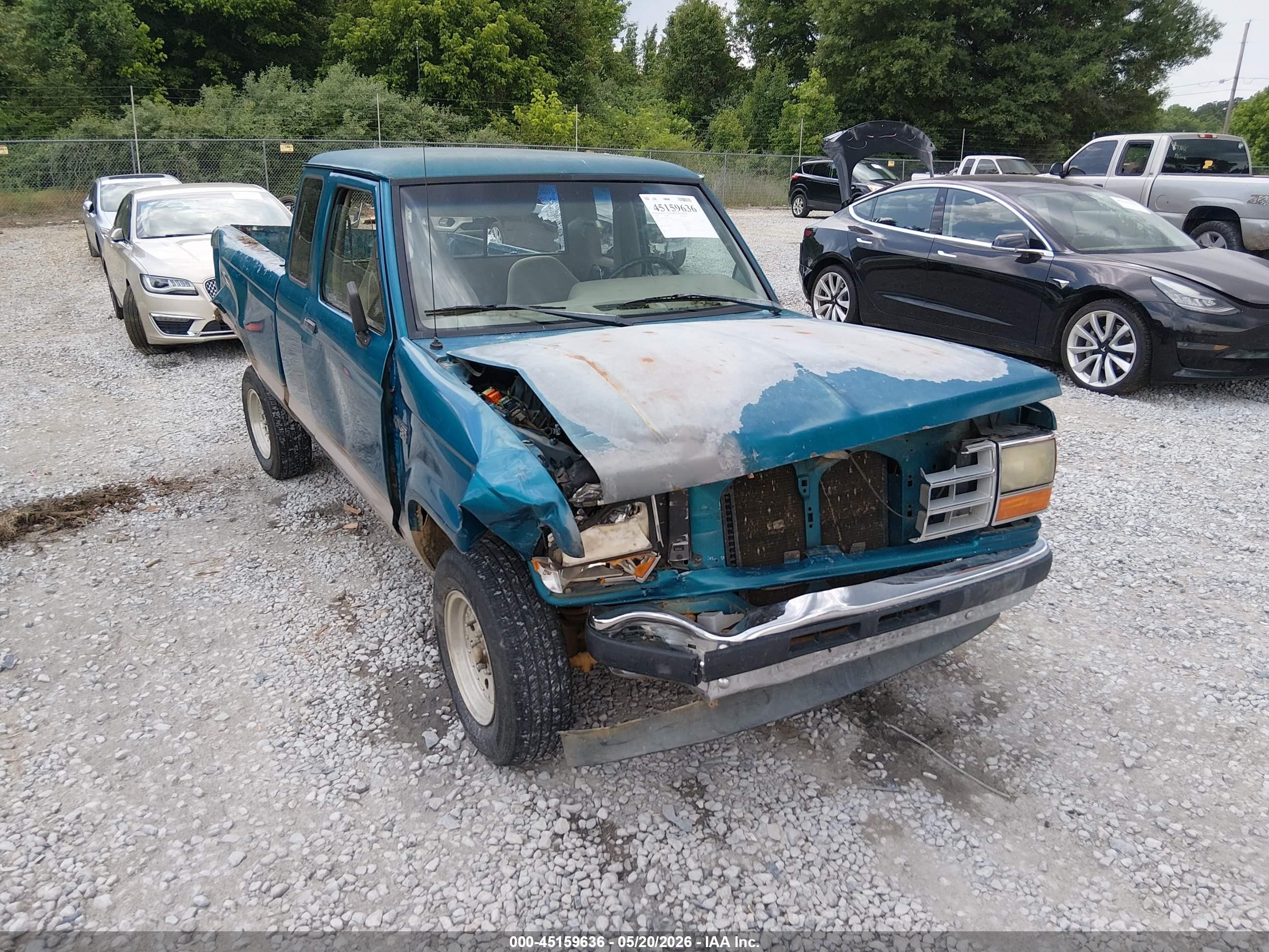 1992 Ford Ranger Super Cab Зеленый vin: 1FTCR14UXNPA53518