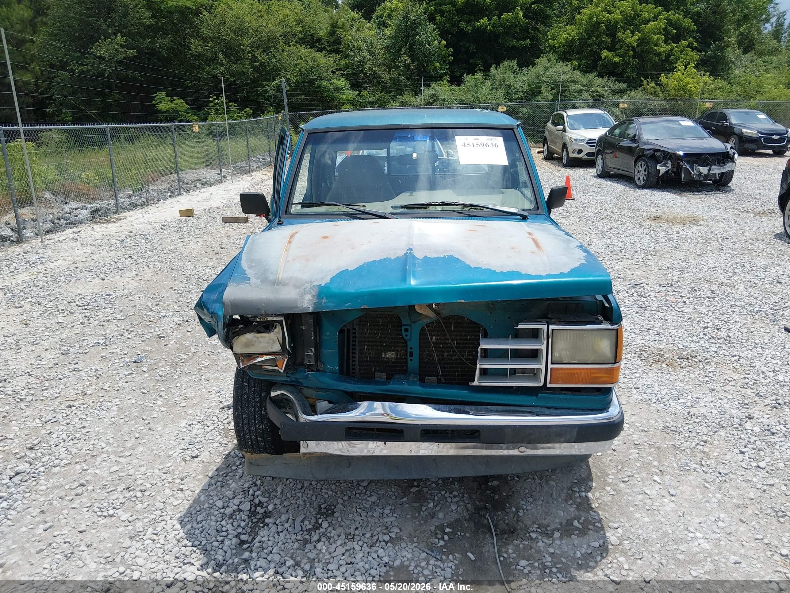 1992 Ford Ranger Super Cab Зеленый vin: 1FTCR14UXNPA53518