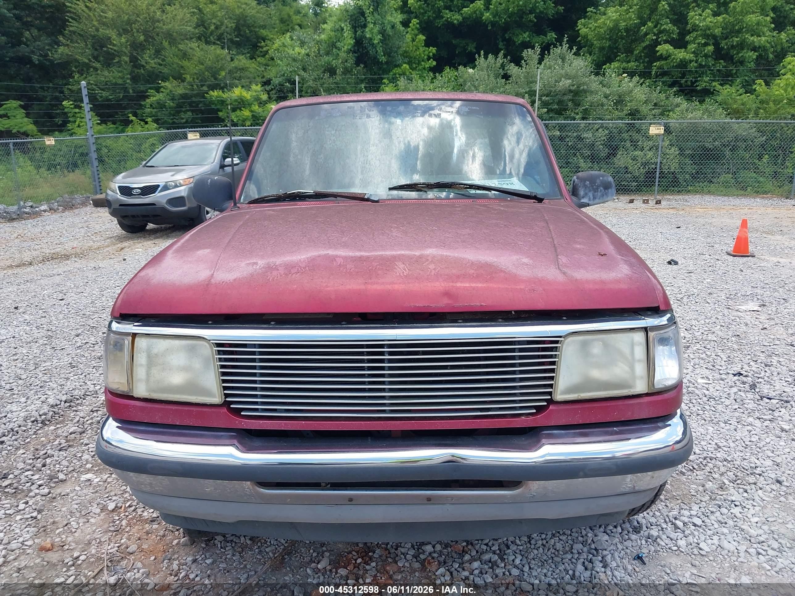 1994 Ford Ranger Super Cab Red vin: 1FTCR14UXRPC41364