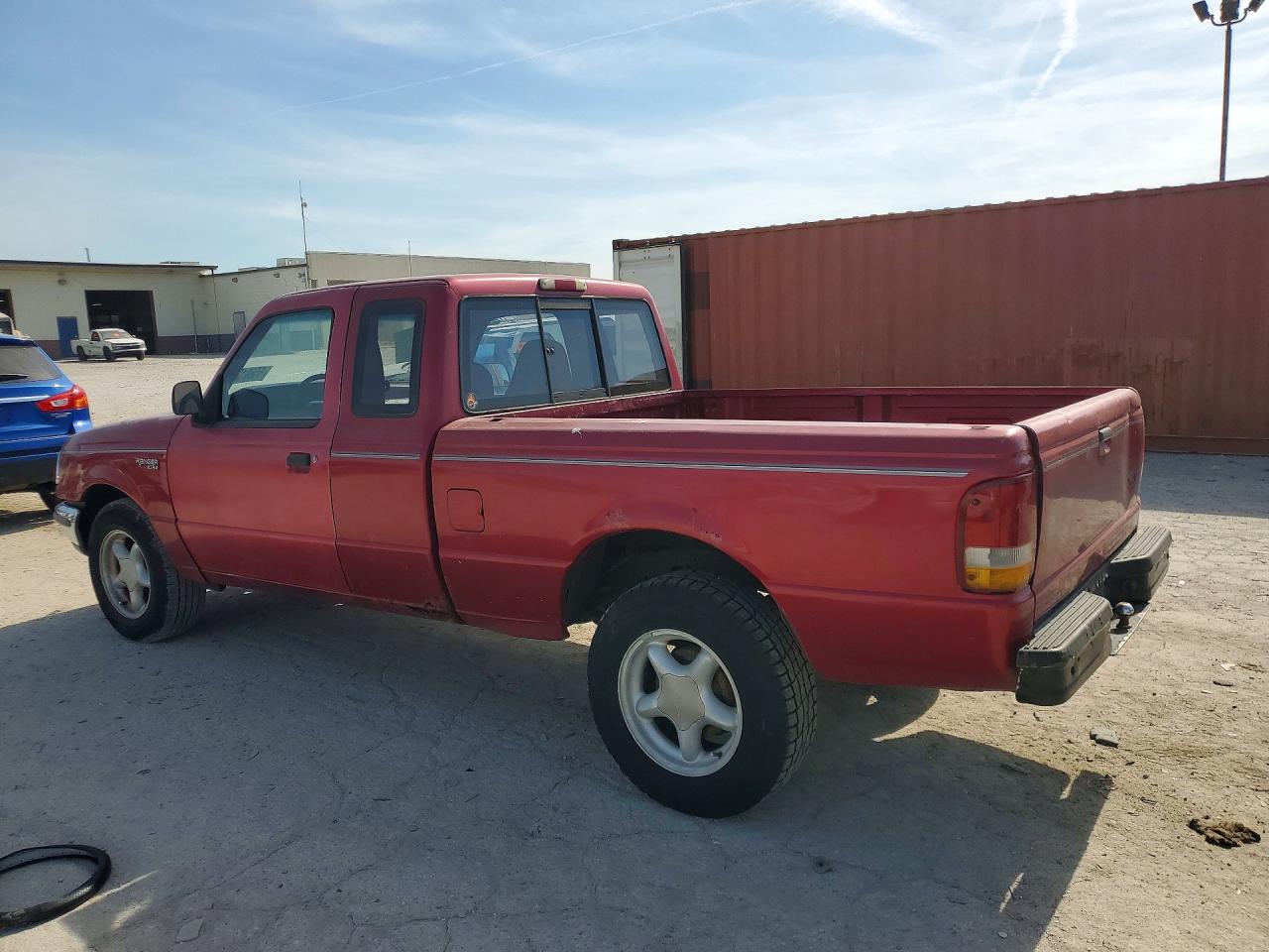 1994 Ford Ranger Super Cab Red vin: 1FTCR14X0RPA08653