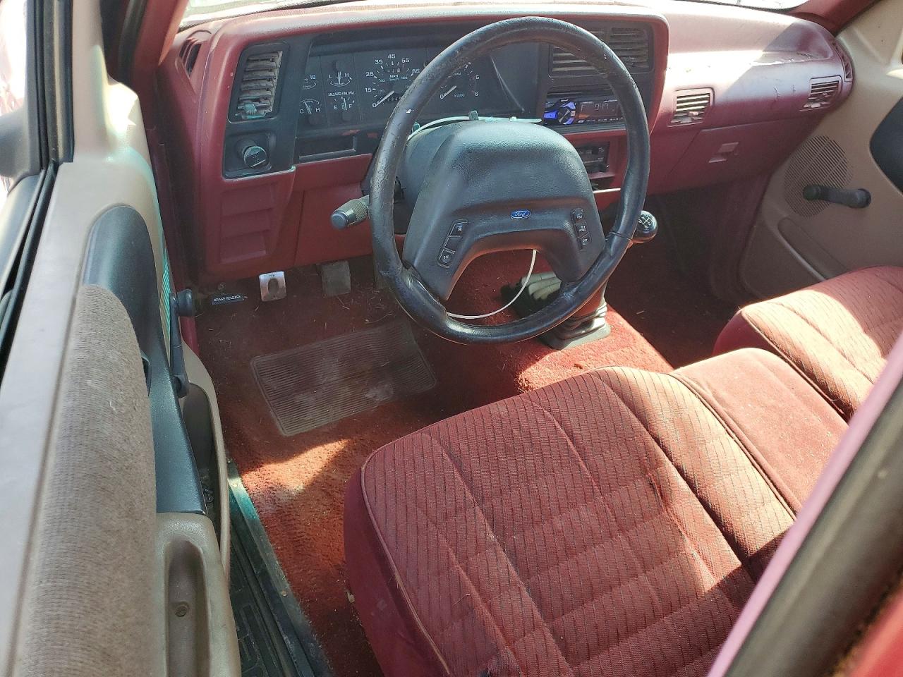 1994 Ford Ranger Super Cab Red vin: 1FTCR14X0RPA08653